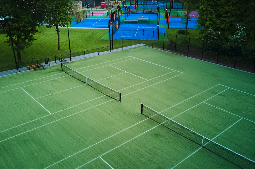 The Bubble Club Tennisbaan