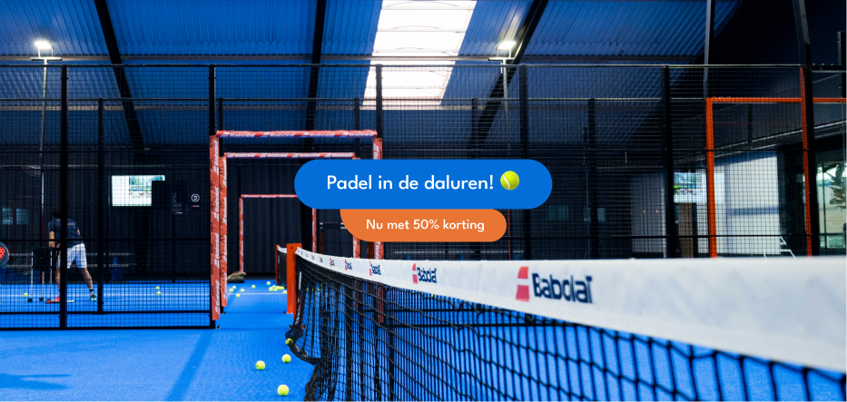 Padel in de daluren bij The Bubble Club